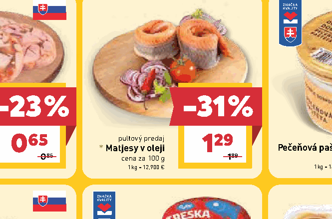 Matjesy v oleji