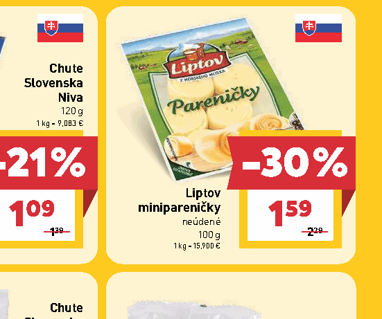 Liptov minipareničky neúdené