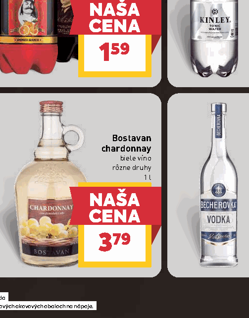 Bostavan chardonnay biele víno rôzne druhy