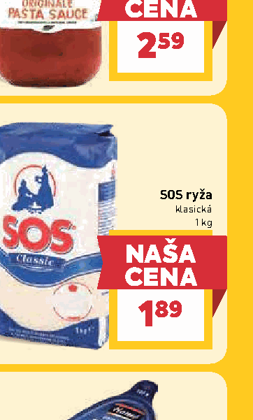 SOS ryža klasická