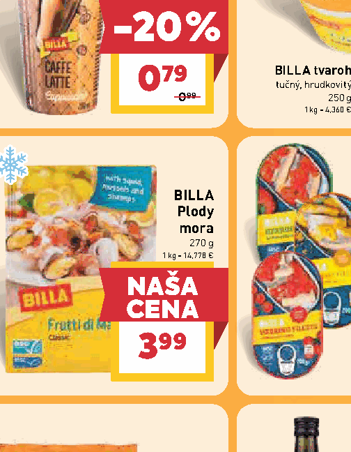 BILLA Plody mora