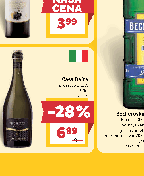 Casa Defra prosecco D.O.C.