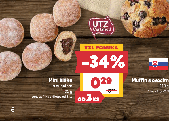 Mini šiška s nugátom