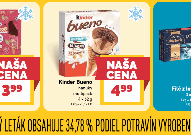 Kinder Bueno nanuky multipack