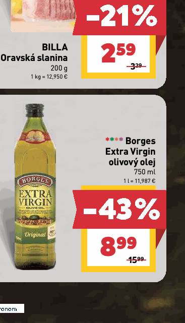 Borges Extra Virgin olivový olej