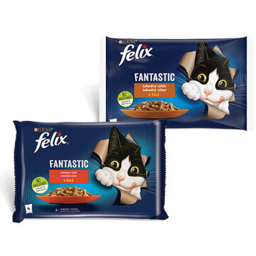 Felix Fantasic 2 druhy 4 x 85 g 1 bal.