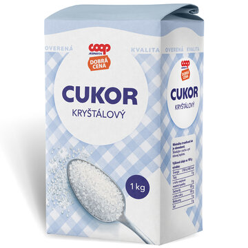 Cukor kryštálový 1 kg