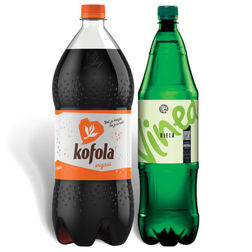 Kofola originál 1,5 l a Vinea 1,5 l