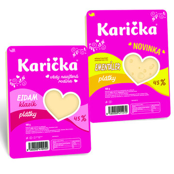 Karička plátky 2 druhy 100 g
