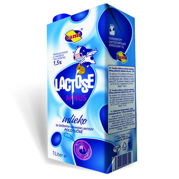 Mlieko Lactose Minus 1,5% 1 l