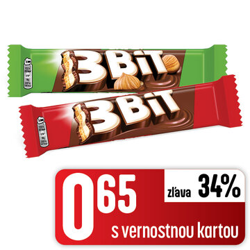 3BiT tyčinka 2 druhy 46 g