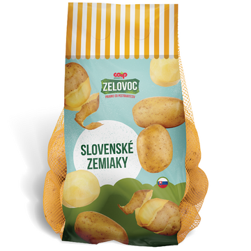 ZELOVOC Zemiaky neskoré prané žlté 2 kg 1 bal.