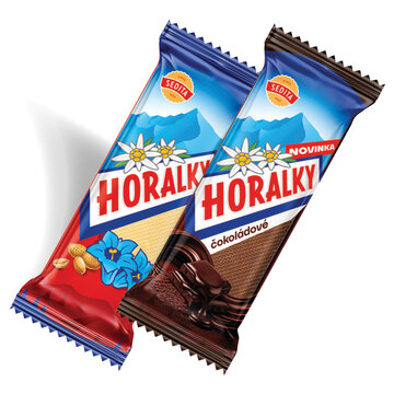 Horalky oblátka 2 druhy 50 g