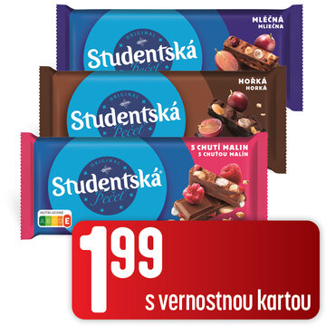 Študentská pečať 3 druhy 170 g