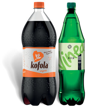 Kofola originál 1,5 l a Vinea 1,5 l