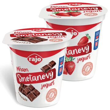 Mňam smotanový jogurt 2 druhy 145 g