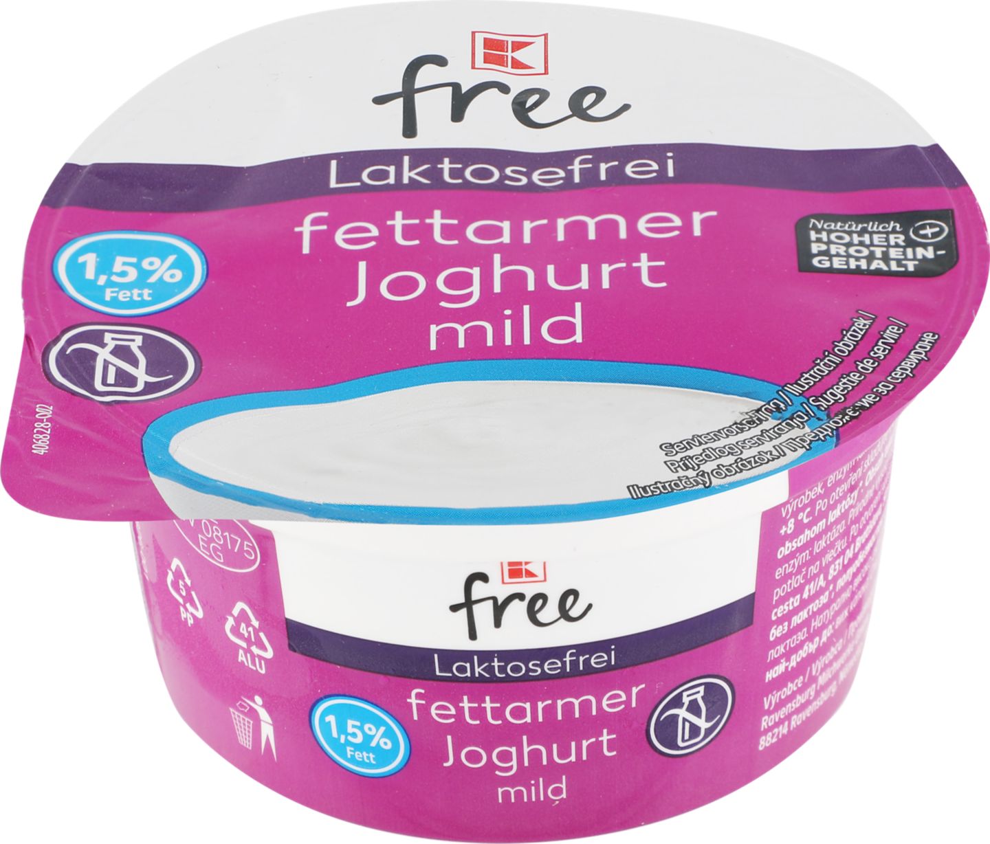 K-free Acidofilný jogurt delaktózovaný