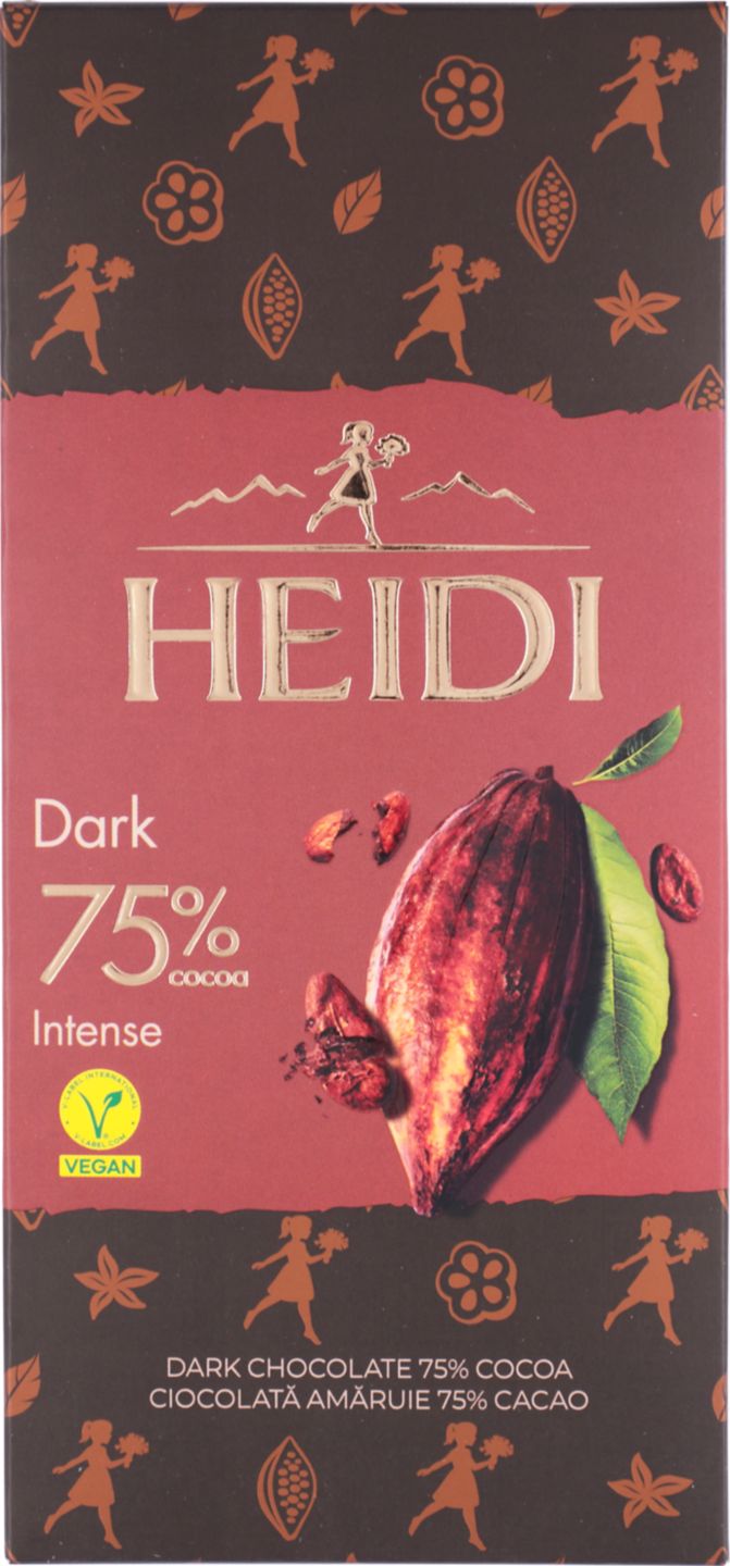Heidi Dark Horká čokoláda