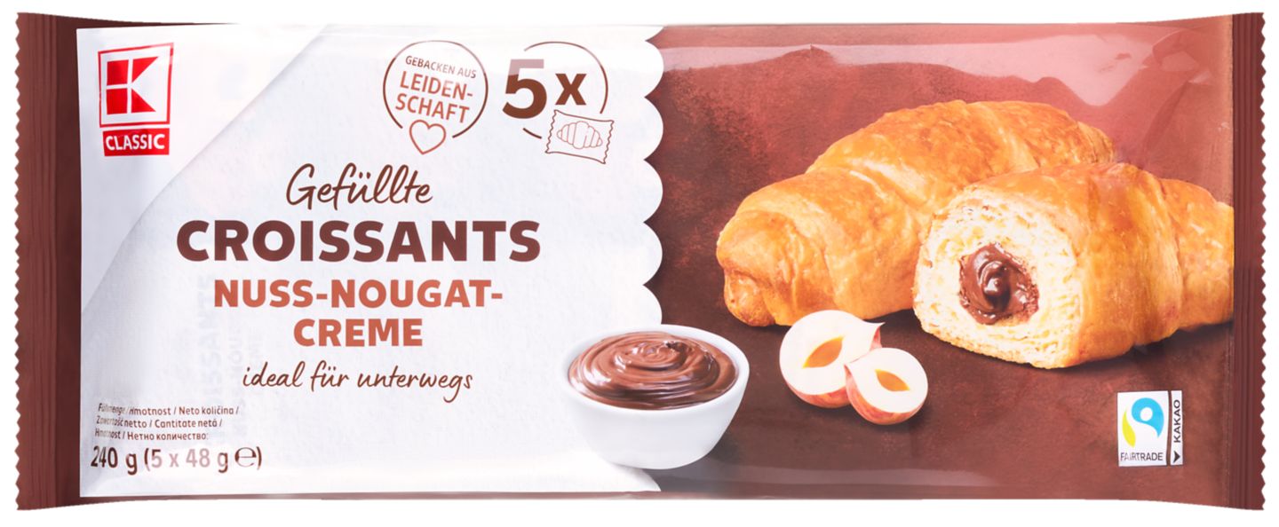 K-Classic Croissanty s náplňou