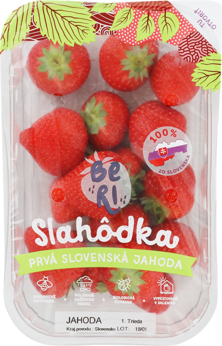 Čerstvé zo Slovenska Jahôdka