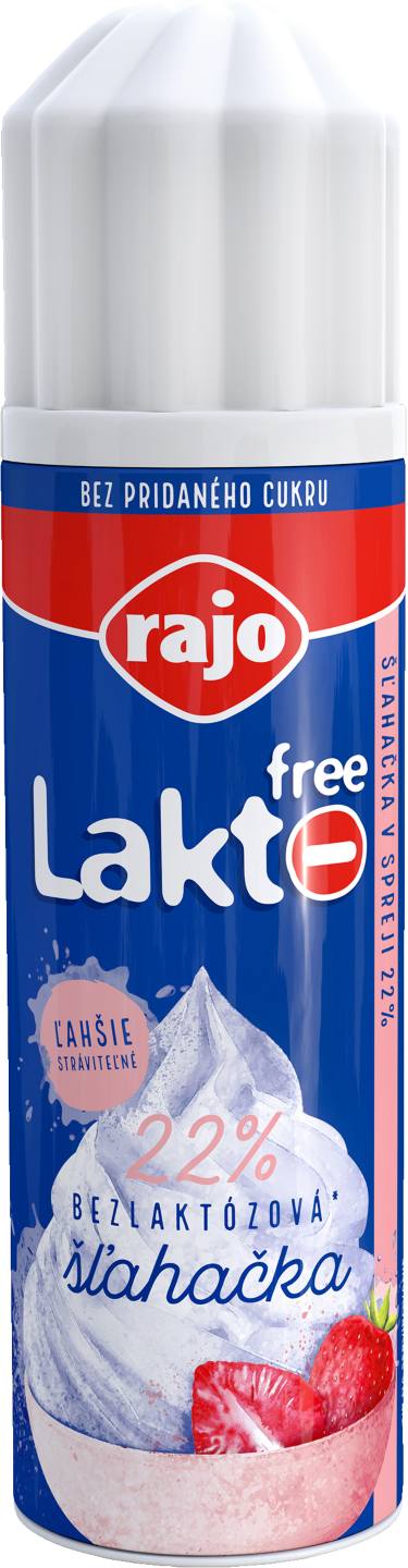 Rajo Delaktózovaná šľahačka v spreji 22 %
