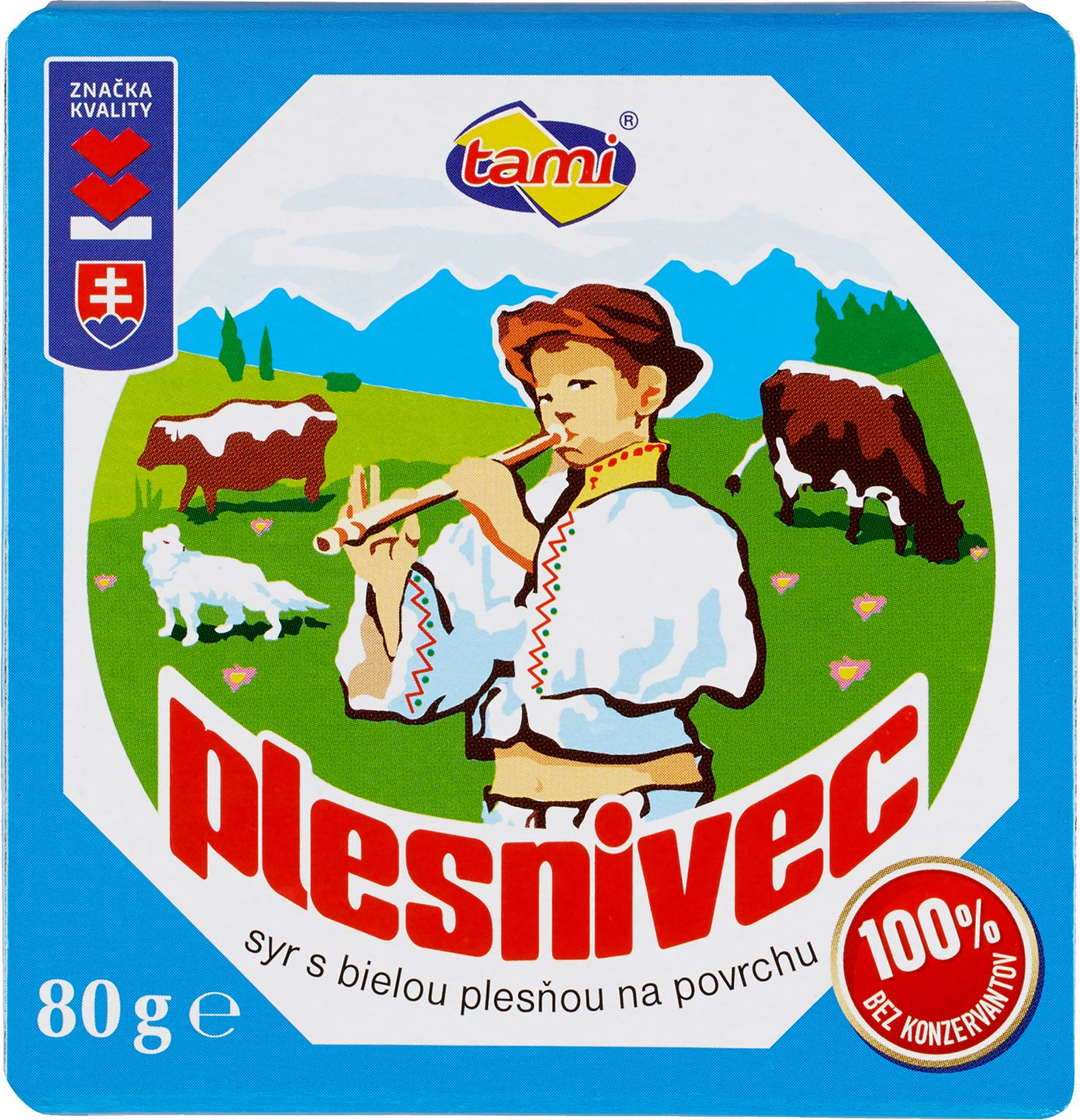 Tami Plesnivec Mäkký zrejúci syr s plesňou