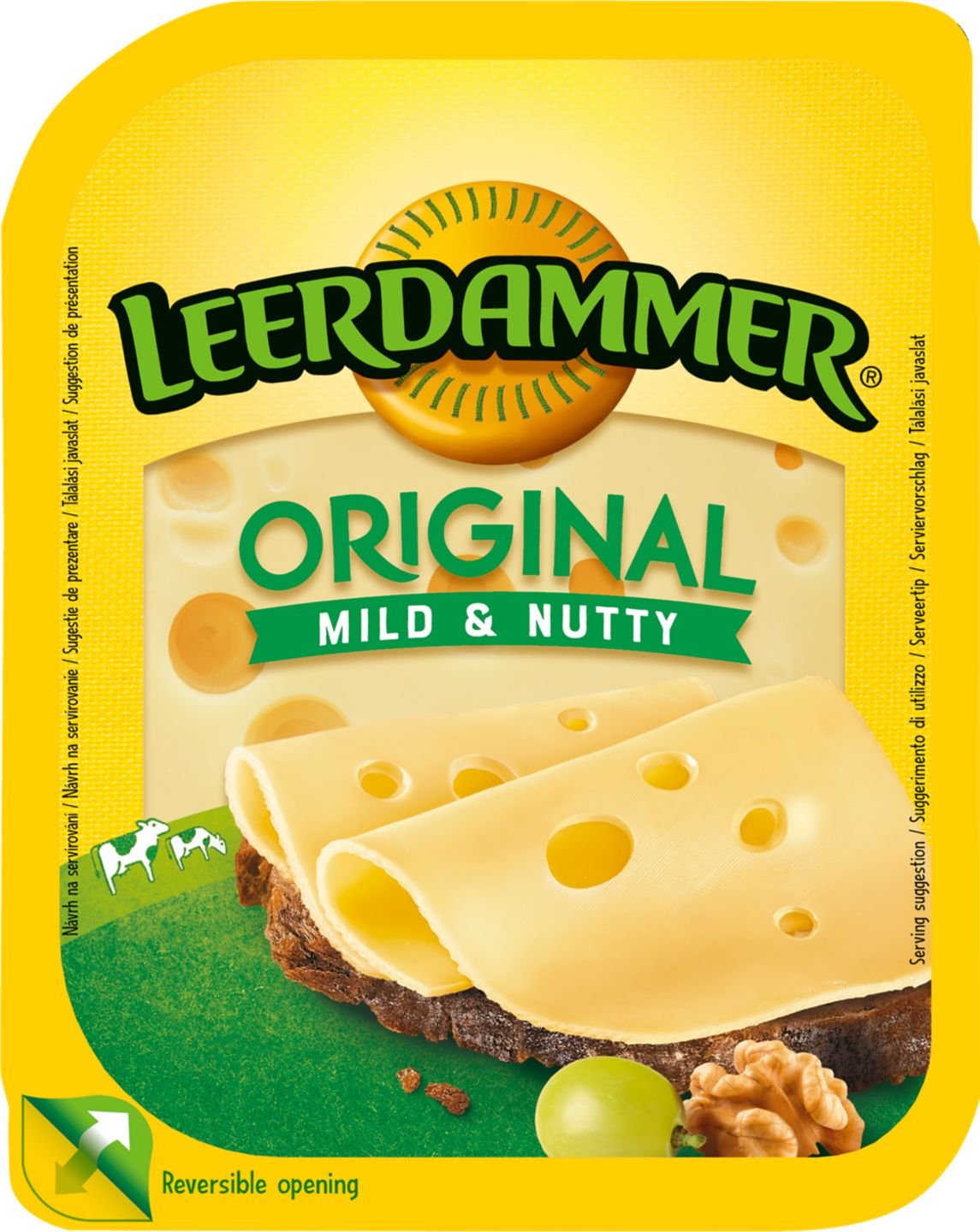 Leerdammer Original Polotvrdý zrejúci syr