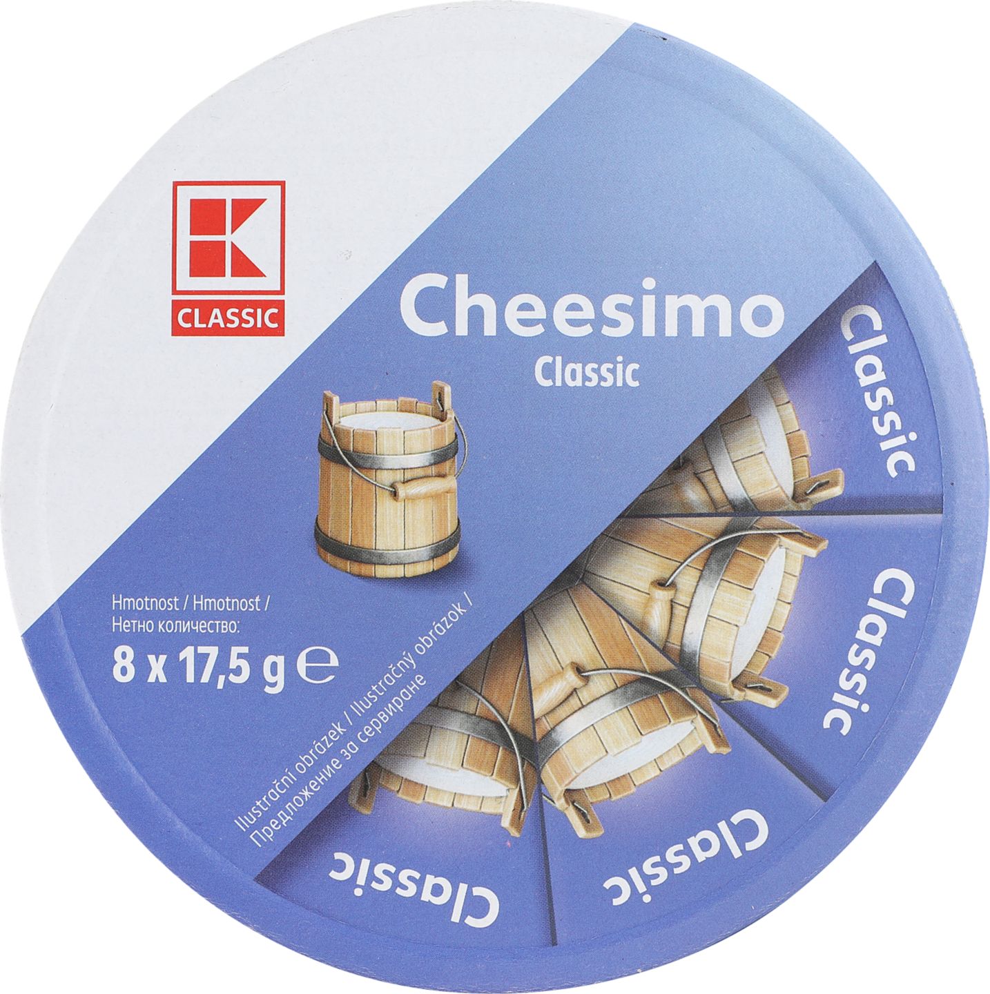 K-Classic Tavený syr