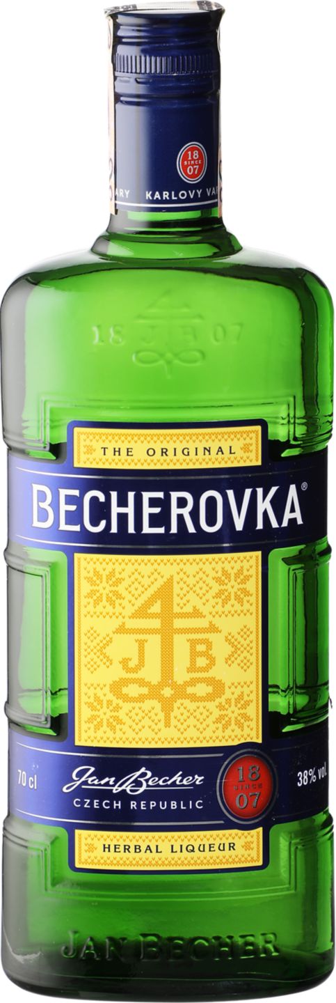 Becherovka Bylinný likér 38 % alk.