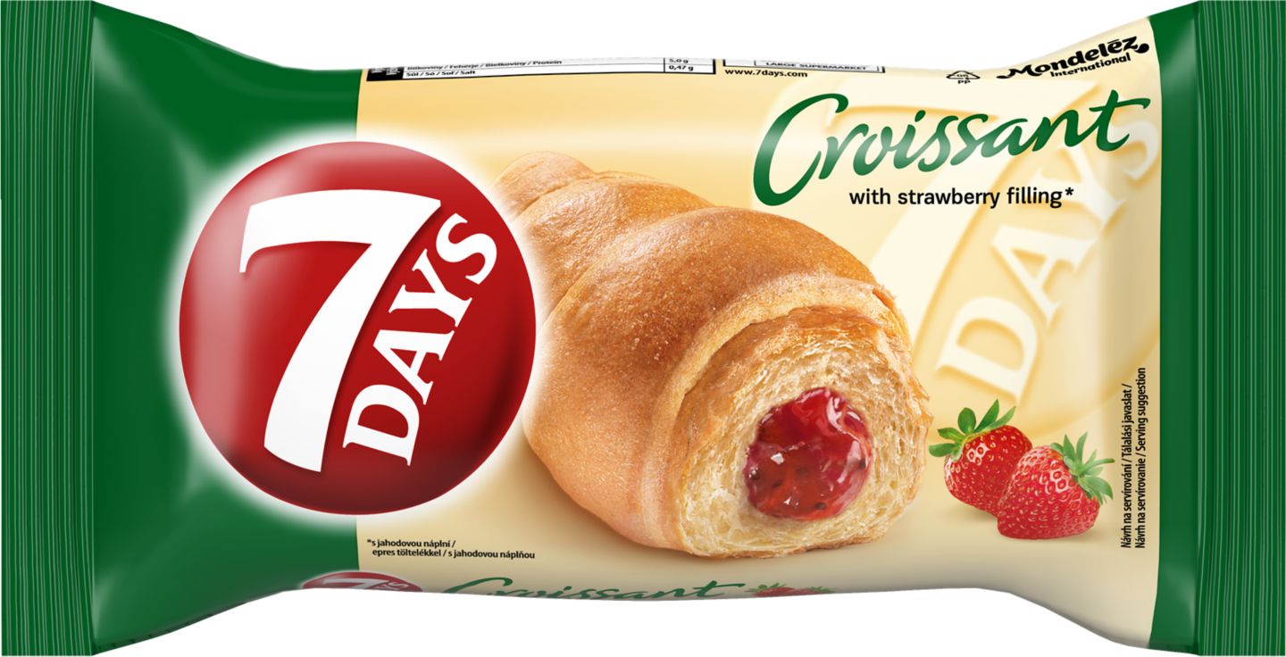 7 Days Croissant s náplňou