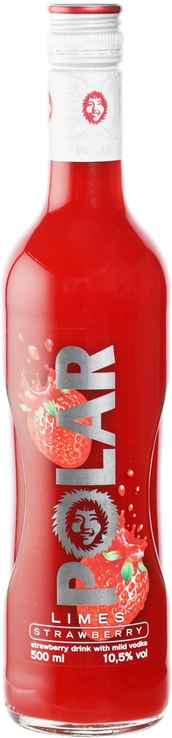 POLAR Limes Vodka s ovocným pyré