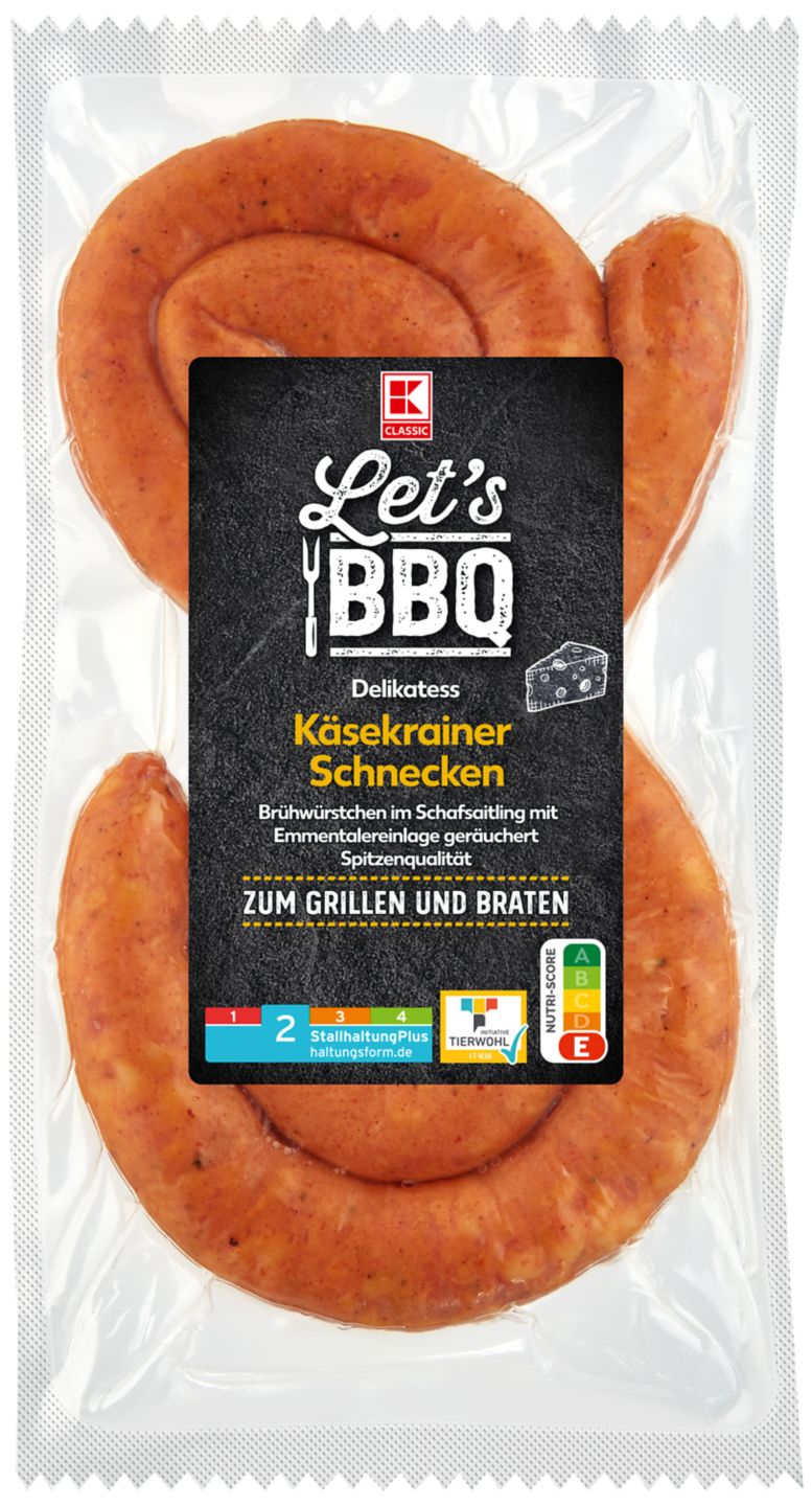 K-Classic Let´s BBQ Käsekrainer 250g