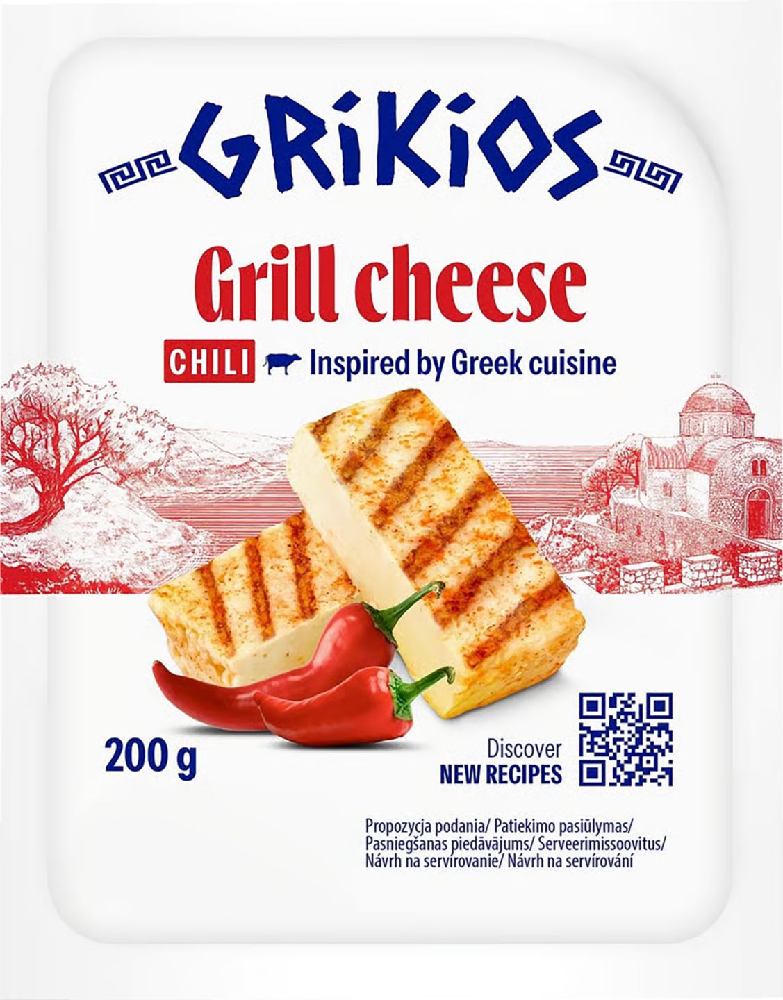 GRIKIOS Syr na gril Chili