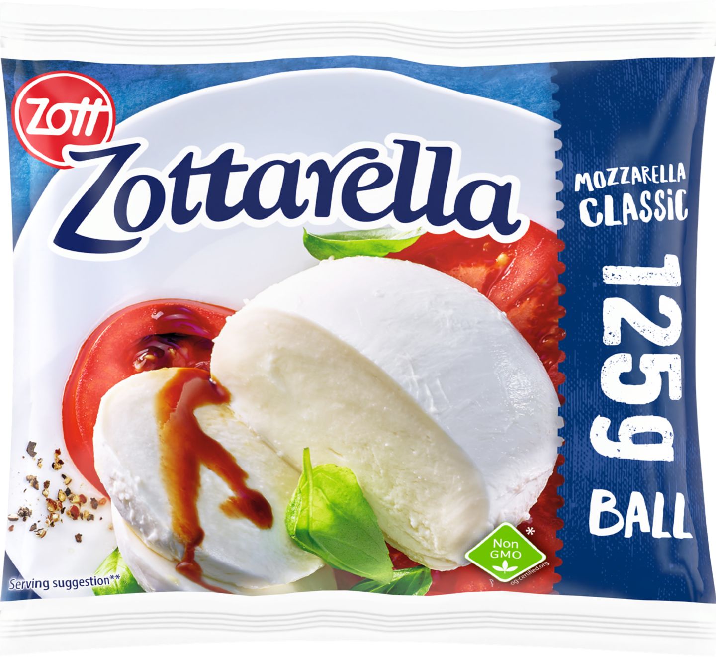 Zottarella Mäkký nezrejúci syr v slanom náleve