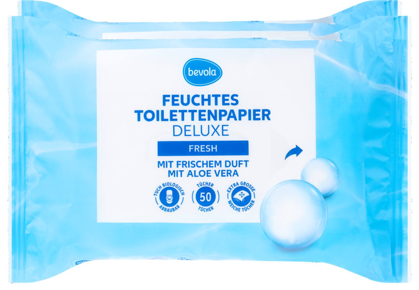 Bevola Vlhčený toal. papier