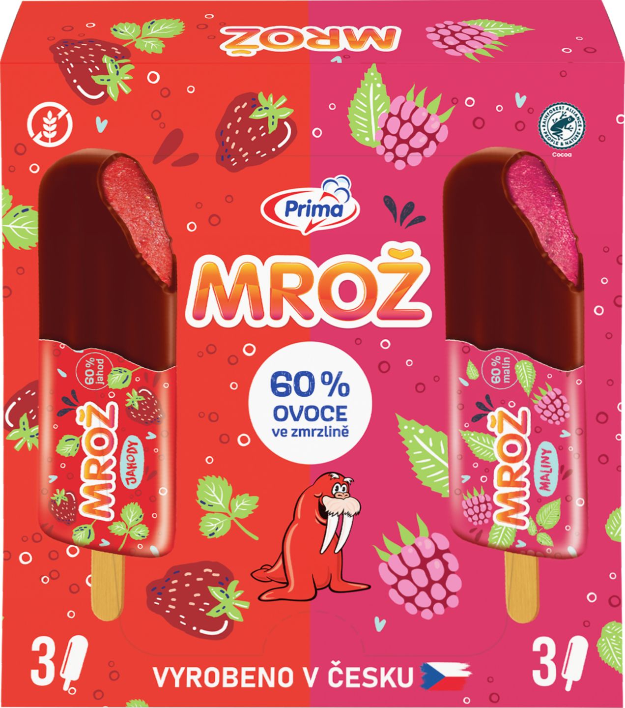 Mrož Mrazený krém