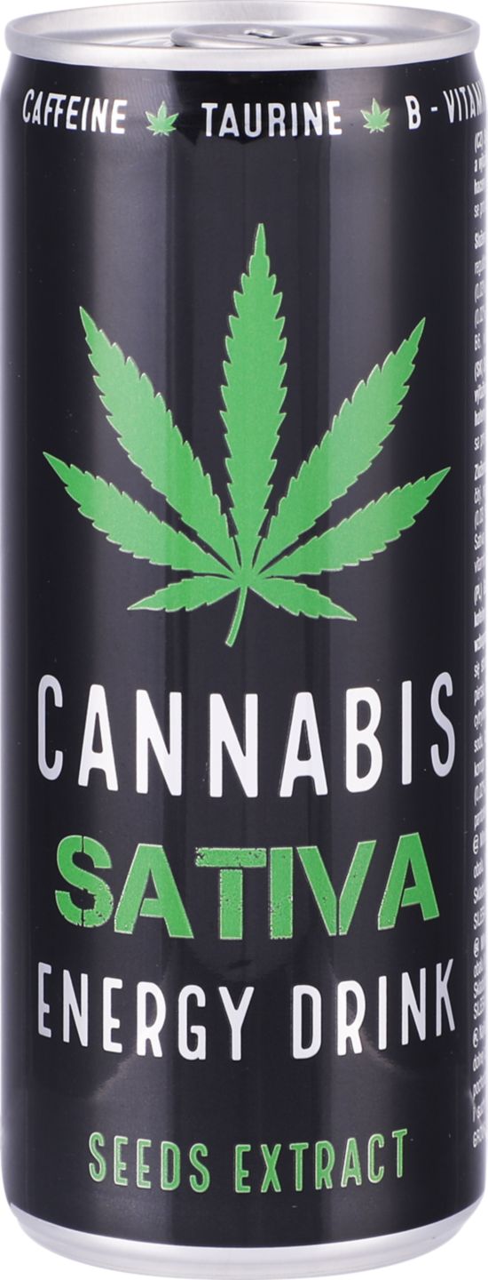 Cannabis Energetický nápoj