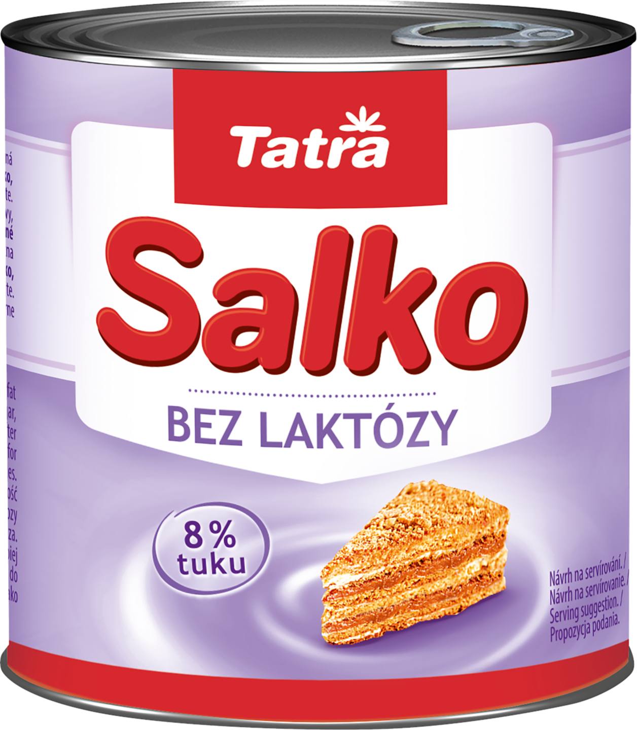 Sladené zahustené mlieko delaktózované 397 g
