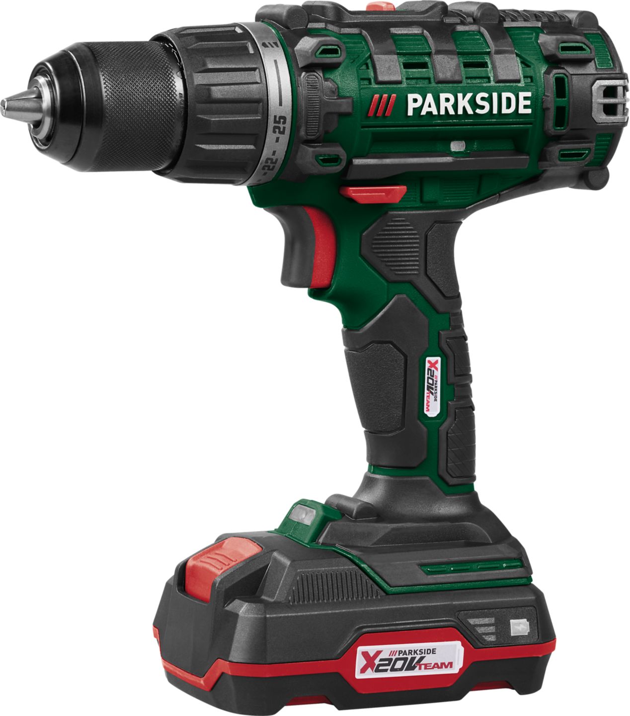 Parkside Aku vŕtací skrutkovač PABS 20-Li I9