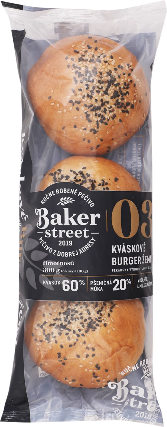 Burger žemle kváskové