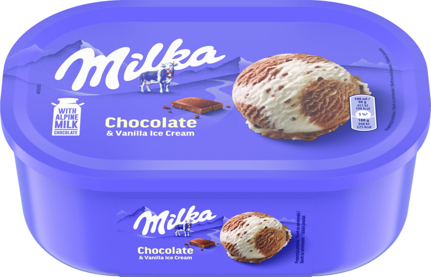 Milka Mrazený krém