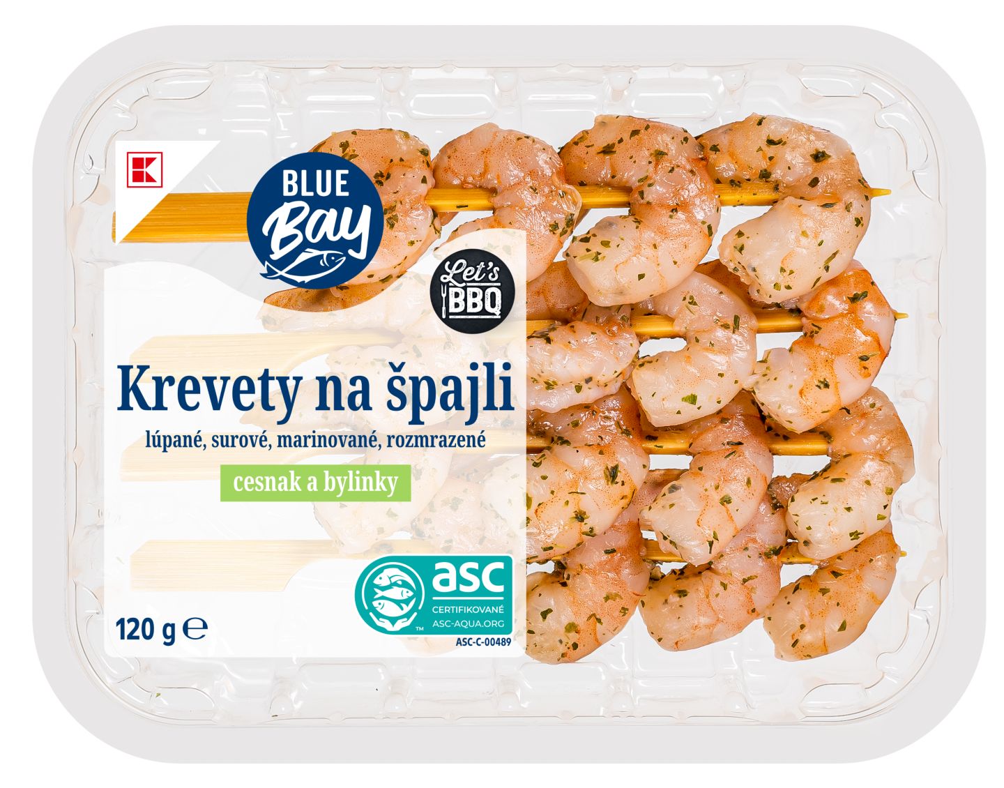 K-Blue Bay Krevety na špajli