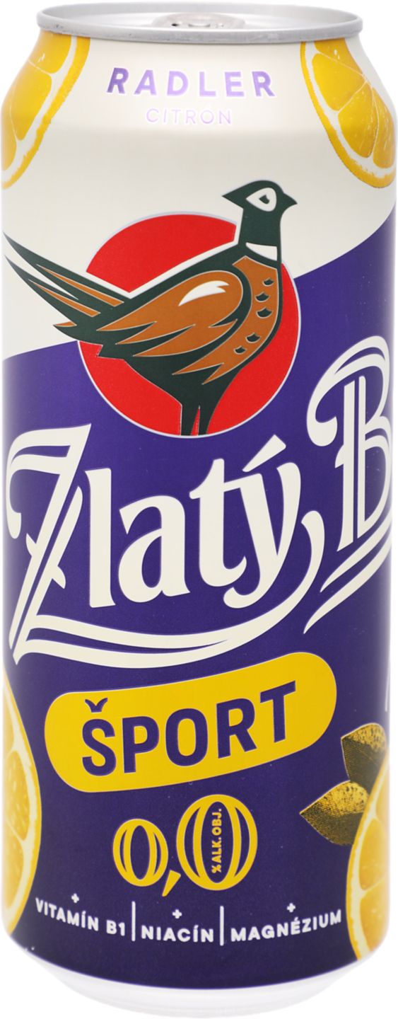 Zlatý Bažant Nealkoholický radler