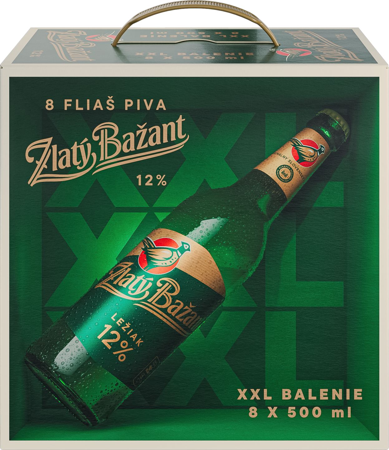 Zlatý Bažant Svetlý ležiak 12%