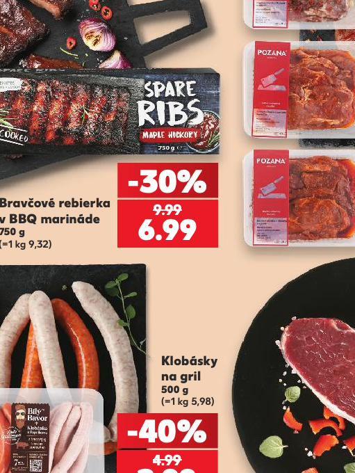 Klobásky na gril