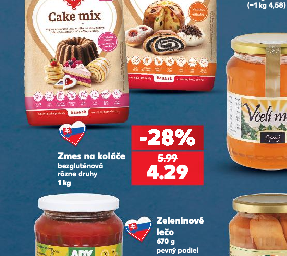 Zmes na koláče
