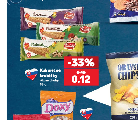 Kukuričné trubičky