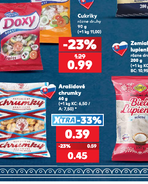Arašidové chrumky