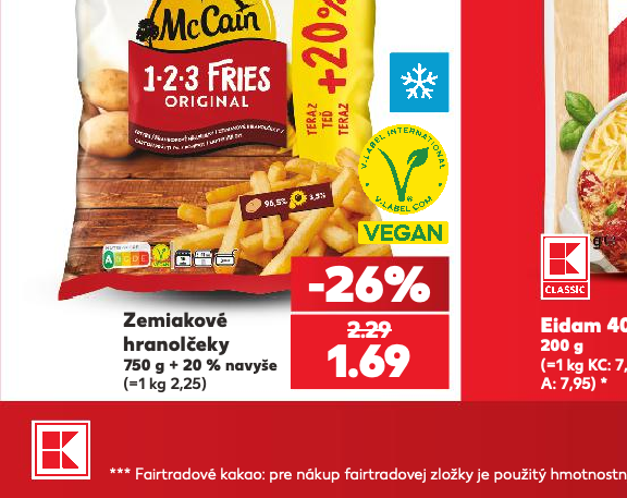 Zemiakové hranolčeky