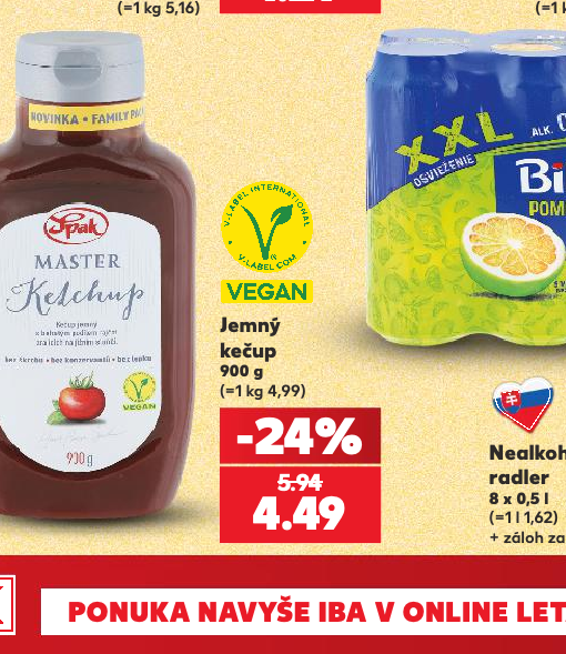 Jemný kečup